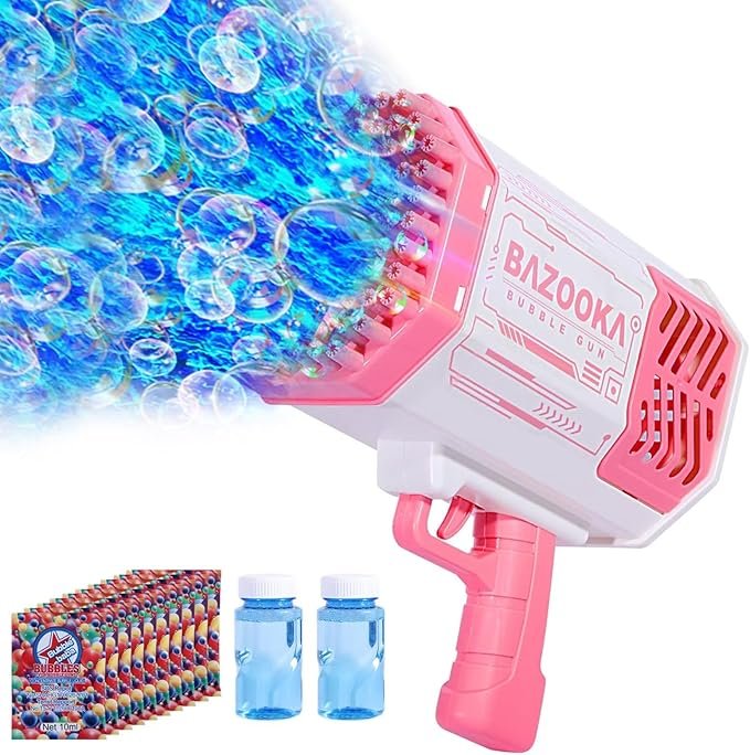 Read more about the article Review: 69-Hole Bubble Machine Gun with LED Lights – Perfect for Summer Fun and Celebrations